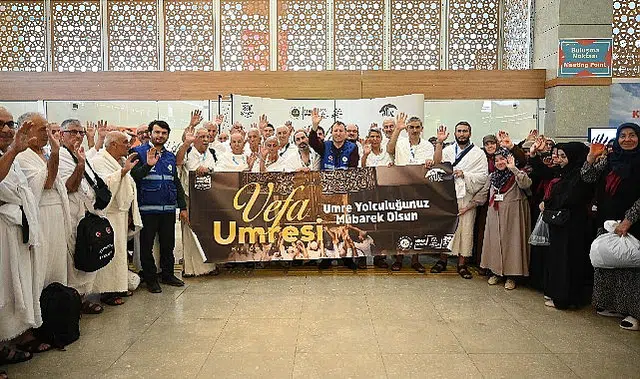 Konya Büyükşehir’in “Vefa Umresi Projesi”nde Üçüncü Kafile Dualarla Uğurlandı